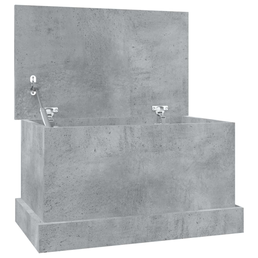 vidaXL Concrete Grey Storage Box Image 2