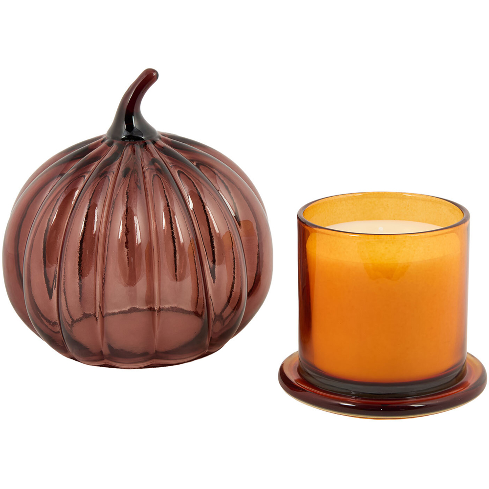 Pumpkin Cloche Candle Image 3
