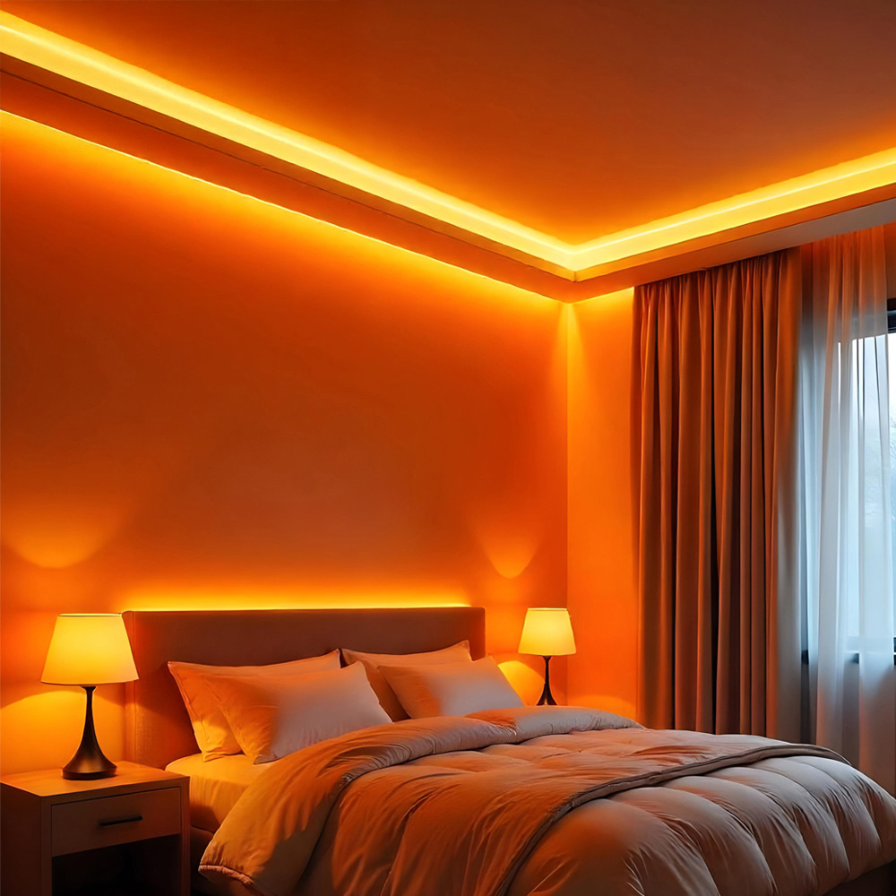 ENER-J Bendable Aluminum Profile with PC Cover 18 x 5.9mm 4 Pack Image 2