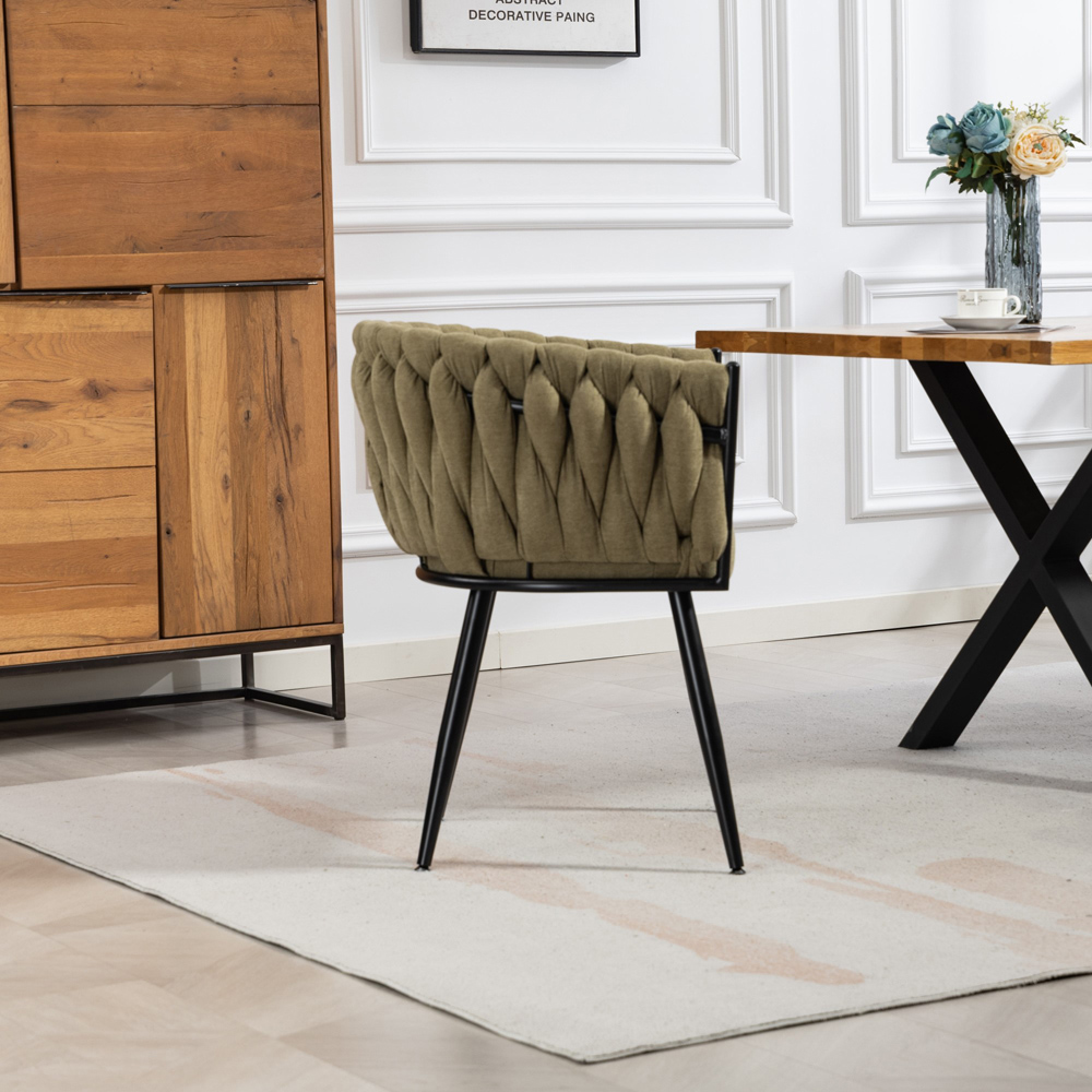 Artemis Home Aneta Set of 2 Pistachio Dining Chairs Image 5