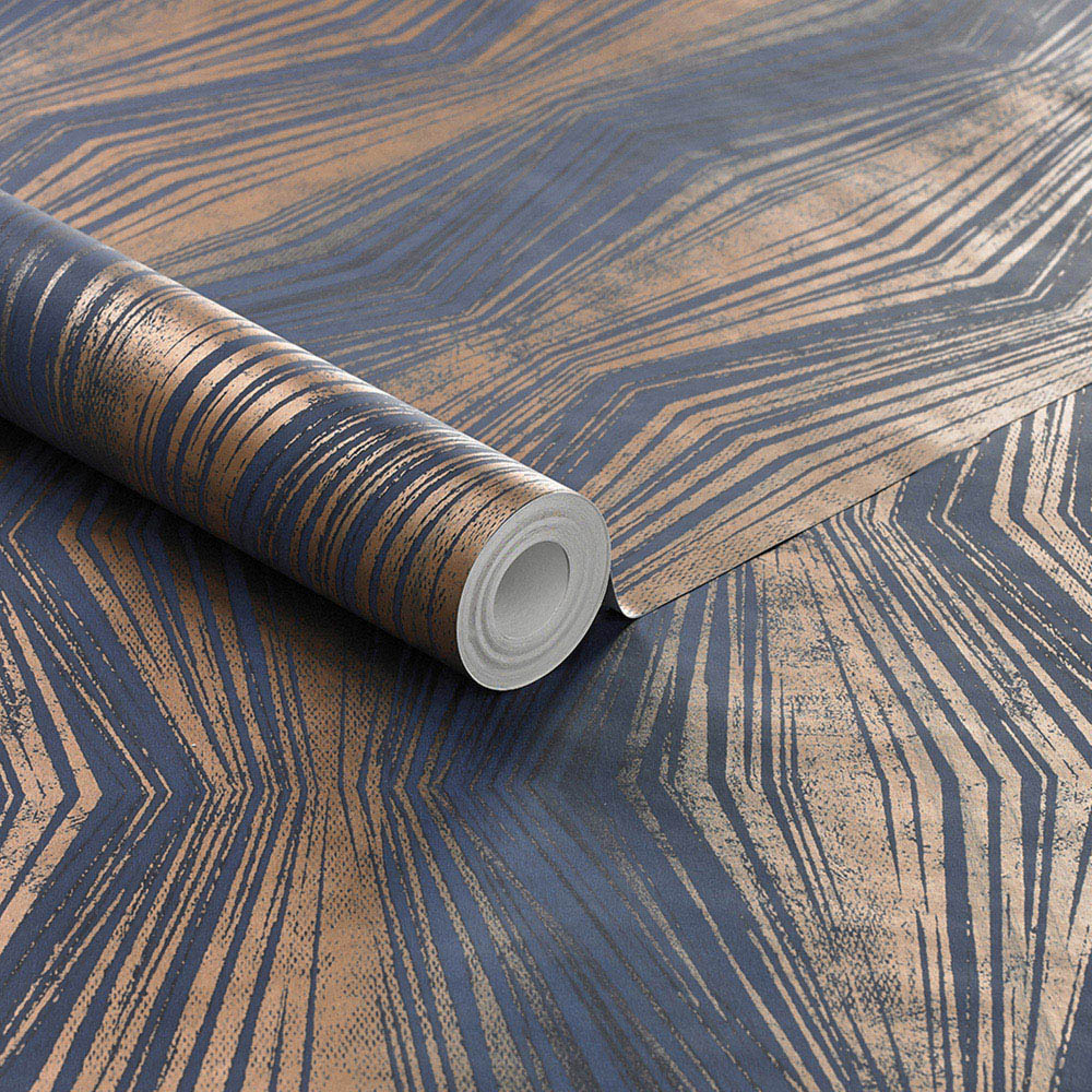 Boutique Nwg Vermeil Stripe Blue Wallpaper Image 2