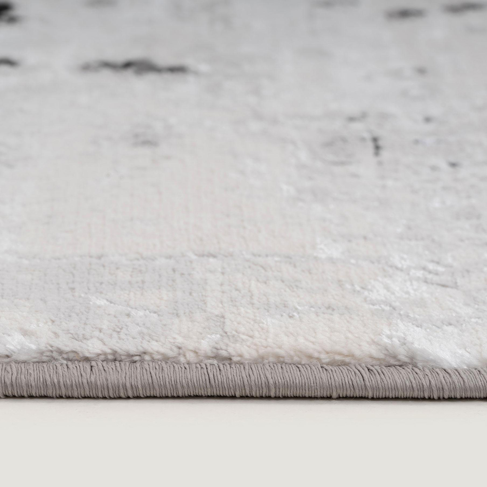 Kukoon Hatton Grace Silver Distressed Rug 120 x 170cm Image 6
