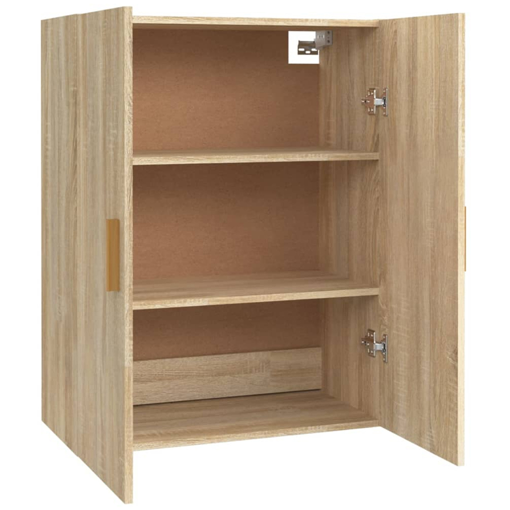 vidaXL 2 Door Sonoma Oak Hanging Wall Cabinet Image 5