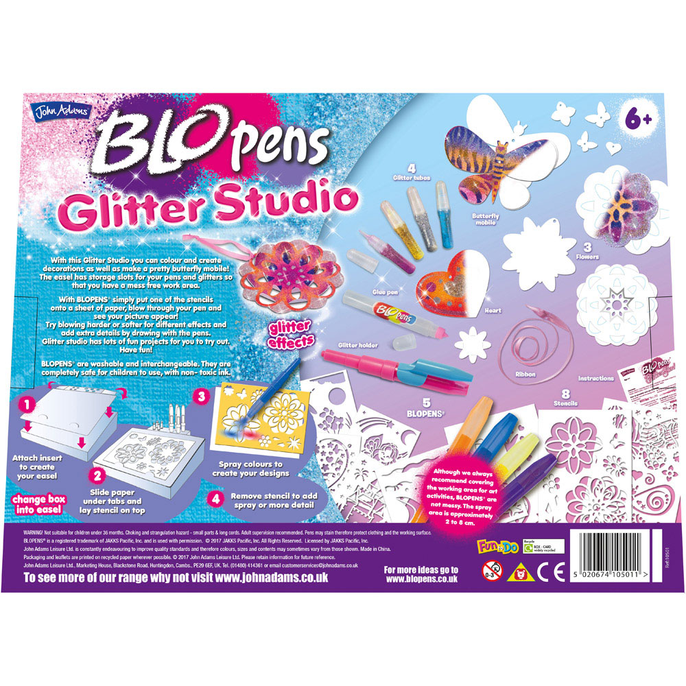 John Adams BLOPENS Glitter Studio Play Set Image 6