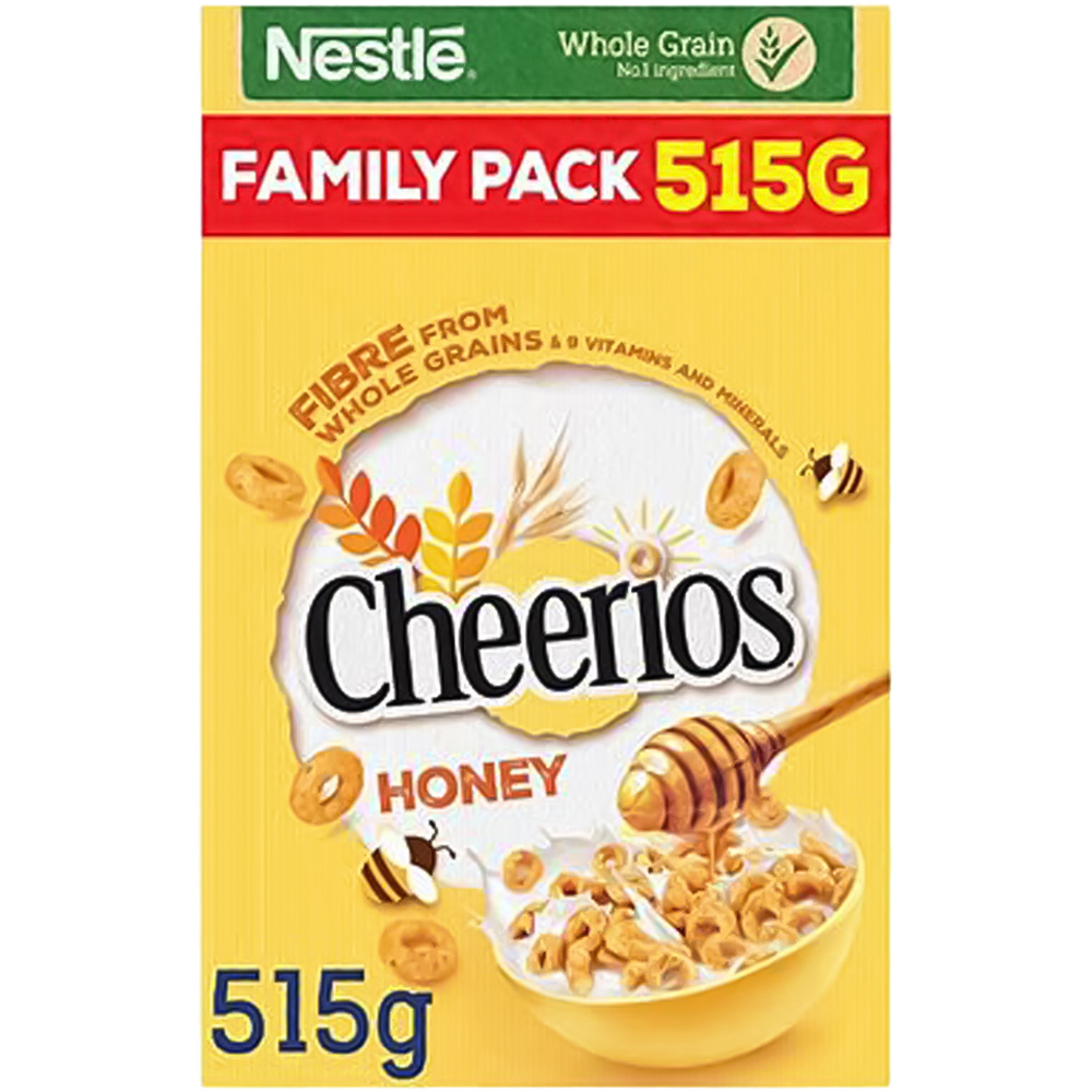 Nestle Honey Cheerios 515g Image