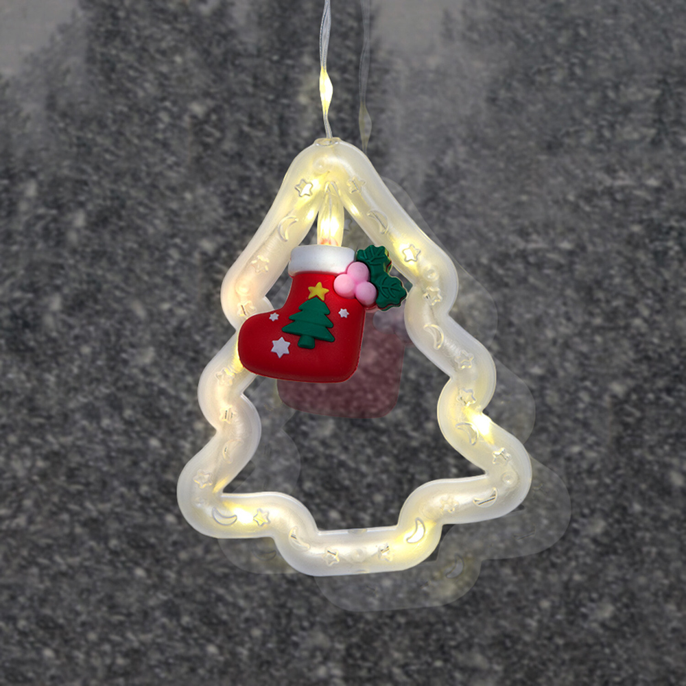 135 LED Christmas Character Curtain Light Image 5