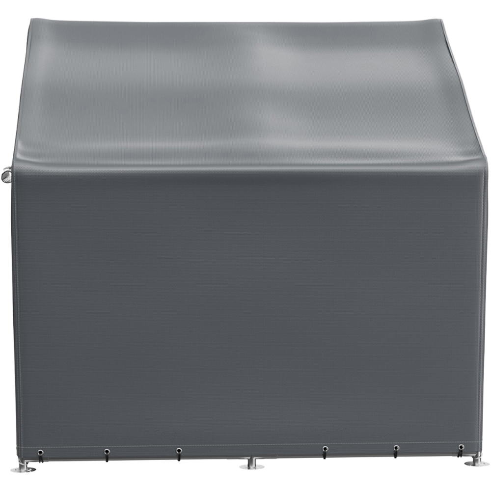 Living and Home 6 x 4ft Dark Grey Garden Storage Shed Image 3
