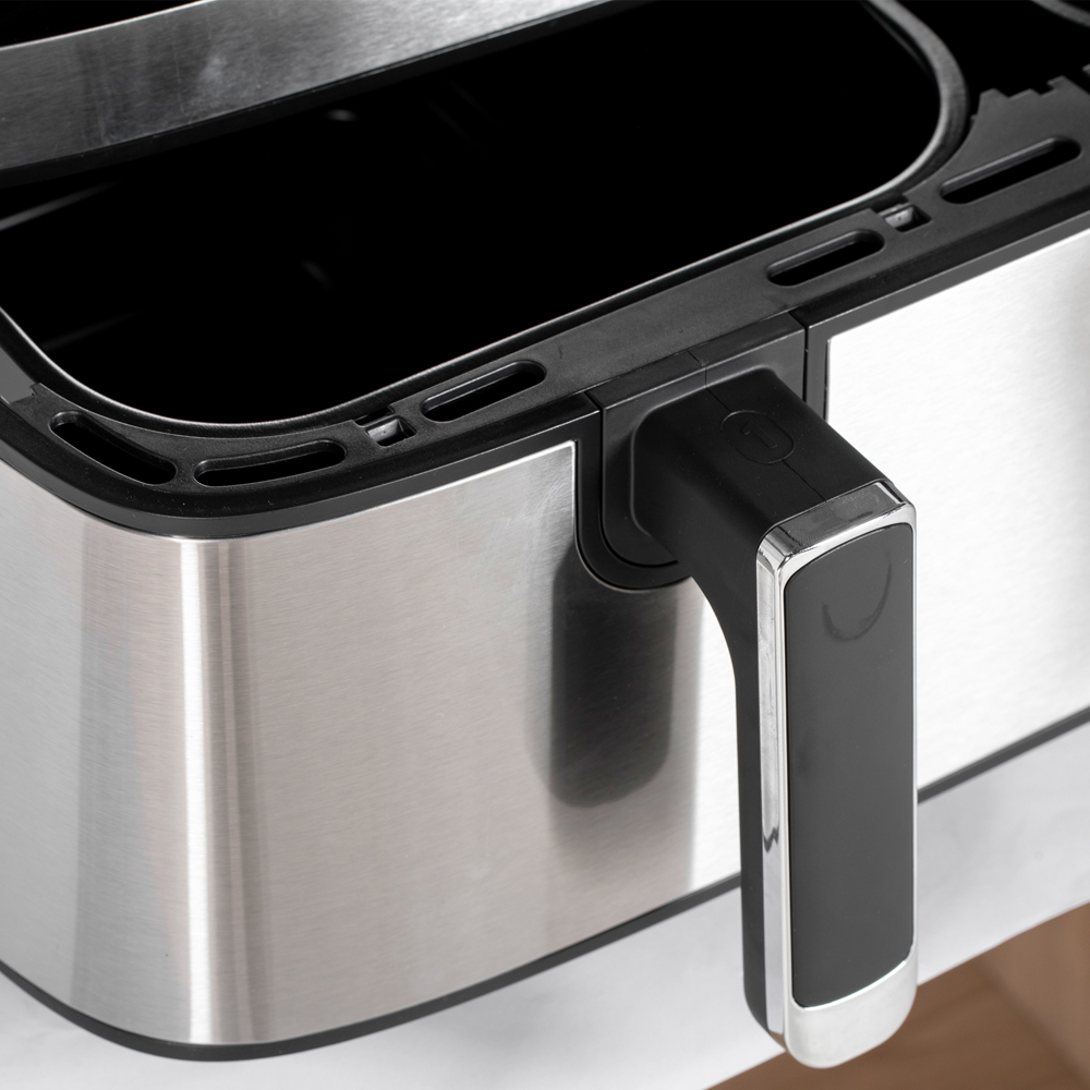 HOMCOM 800-193V70BK Black 8.5L Dual Zone Air Fryer 2700W Image 4
