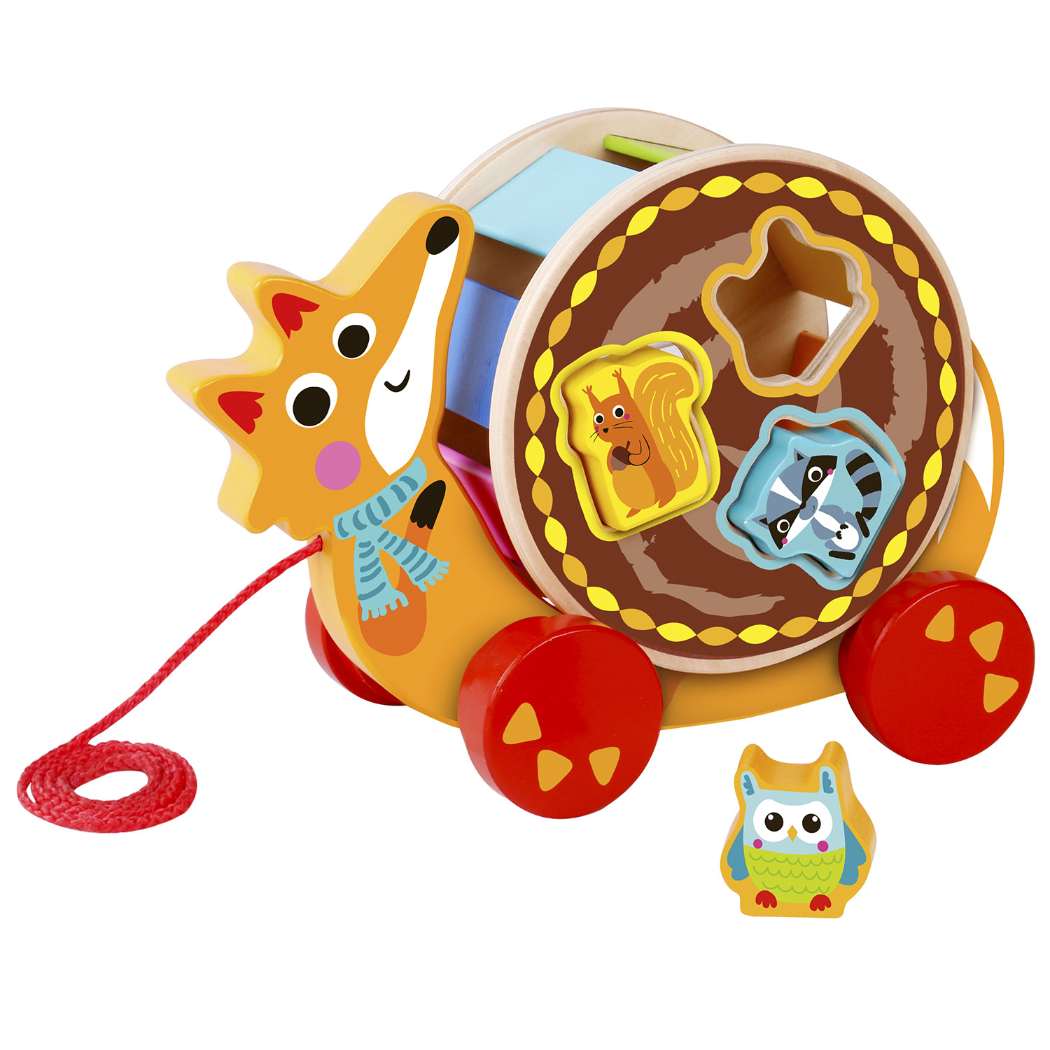 Pull Along Fox Image 1