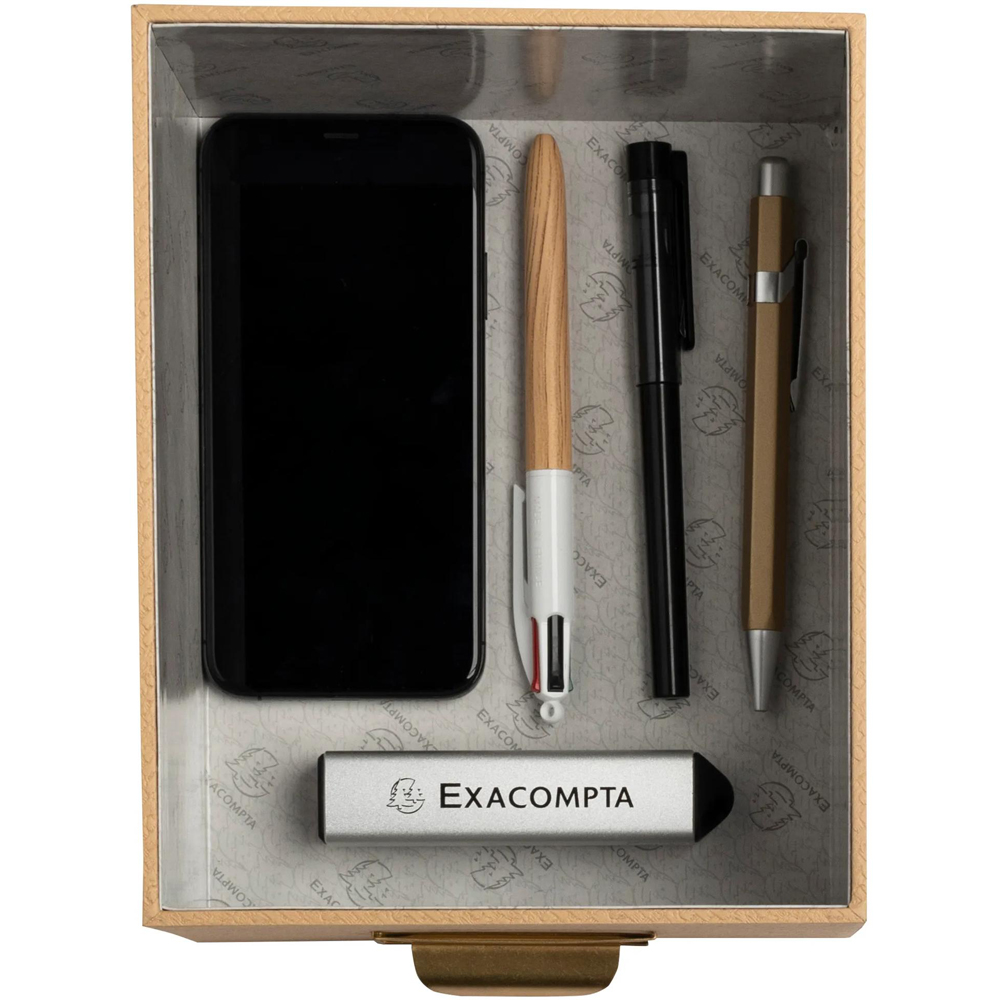 Exacompta OfficeByMe Beige Storage Box Set of 3 Image 5