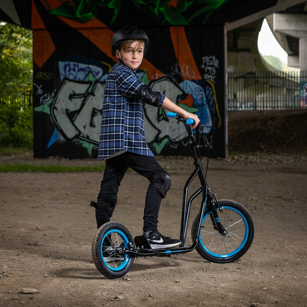 Xootz BMX Scooter Blue Image 3