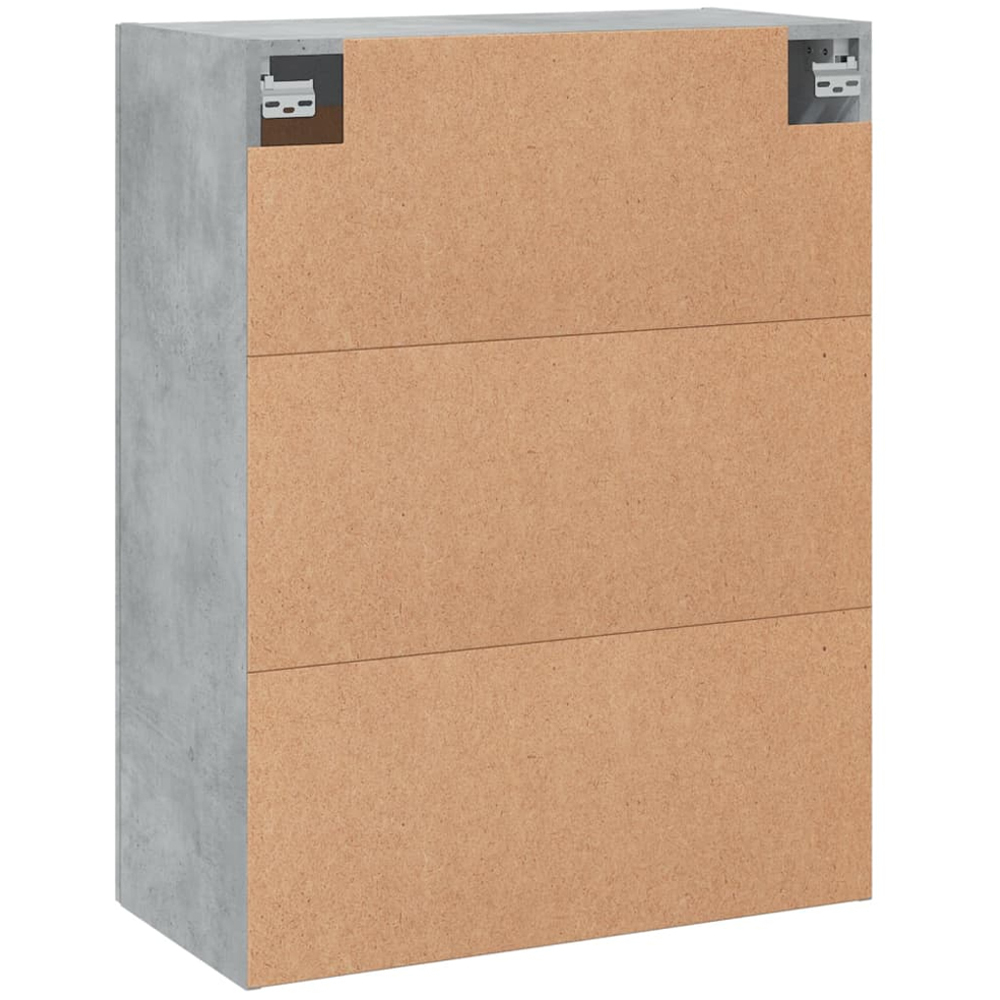 vidaXL 2 Door Concrete Grey Wall Mounted Cabinet Set of 2 Image 8
