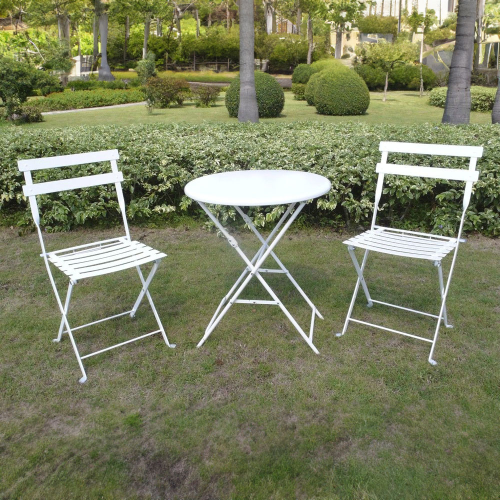 Royalcraft Padstow 2 Seater Champagne Bistro Set Image 1