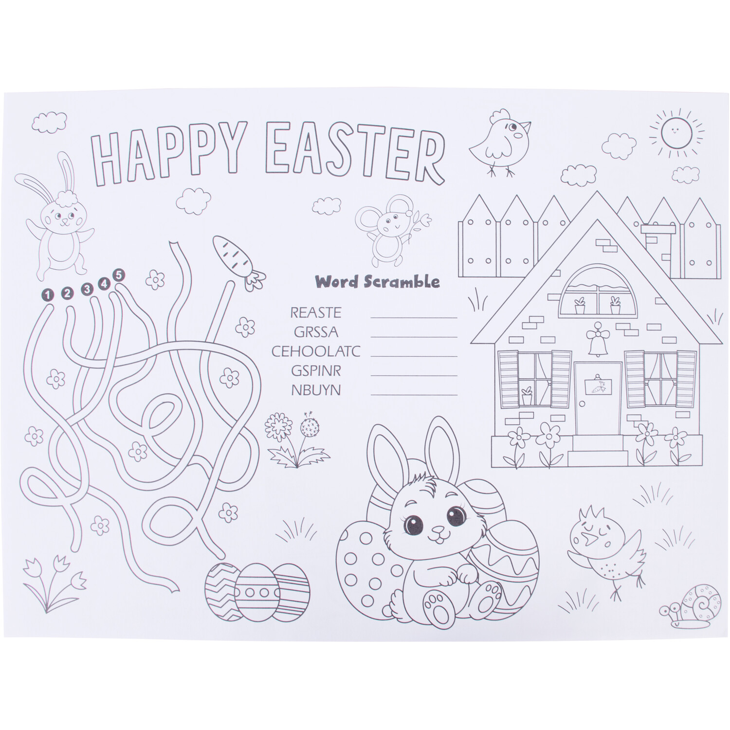 DIY Placemats - White Image 4