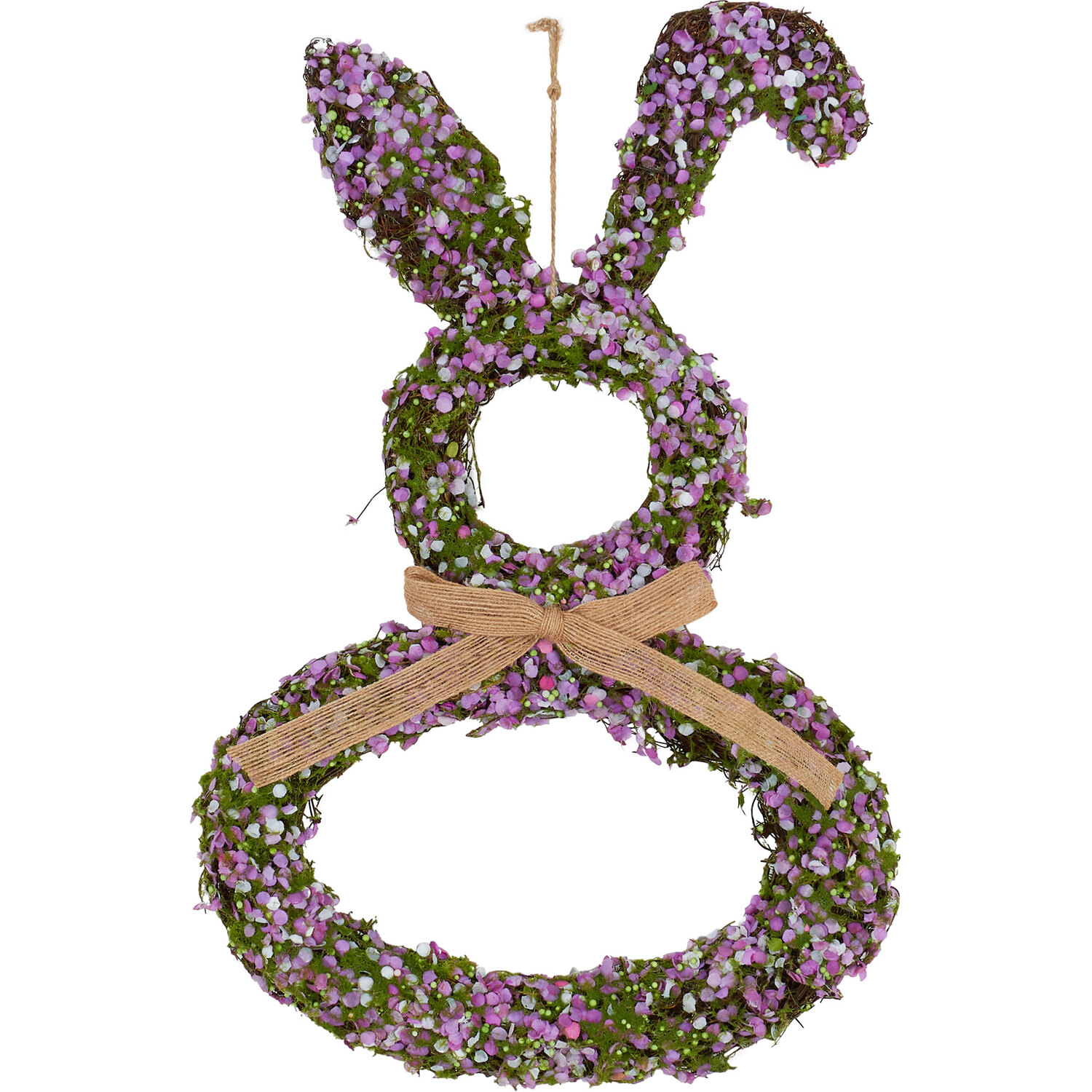 Confetti Bunny Wreath Image 2