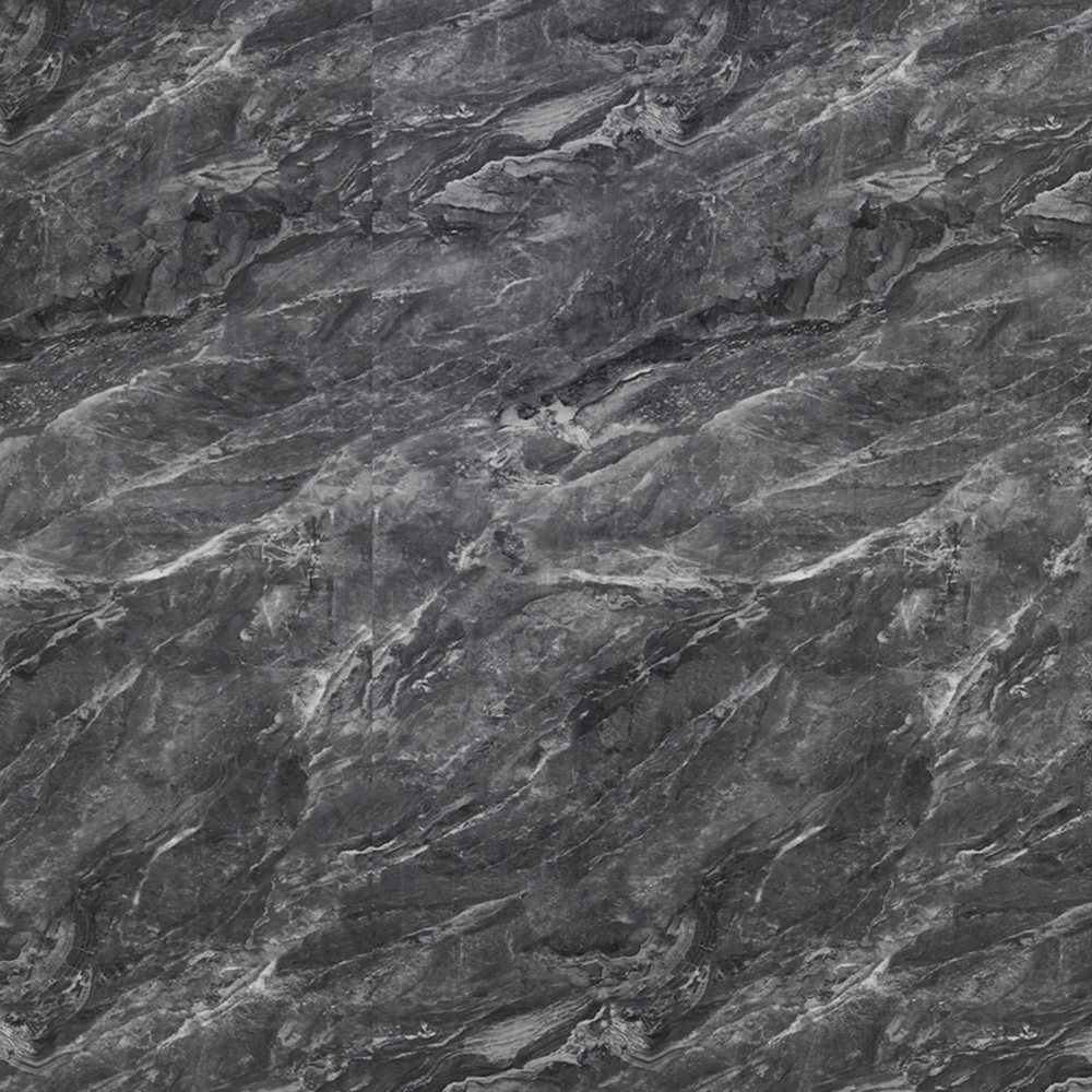 Living and Home Marble Pattern Dark Grey Self-Adhesive Marble Wall Tile Sticker Image 7