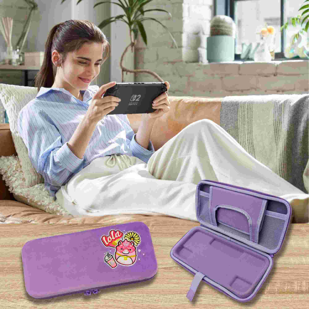 Lazerbuilt Squishmallows Lola The Unicorn Nintendo Switch 2 Tech Case Image 6