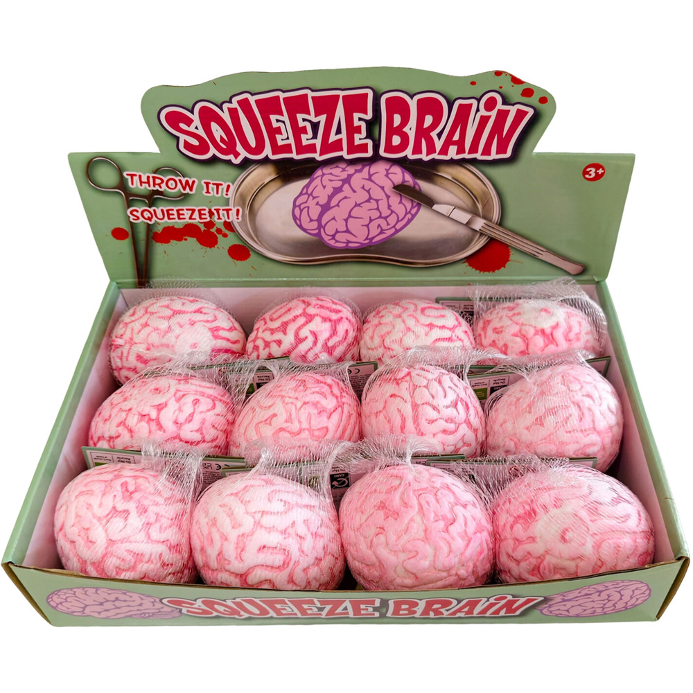 Squeeze Brain Stress Toy Pink Image 2