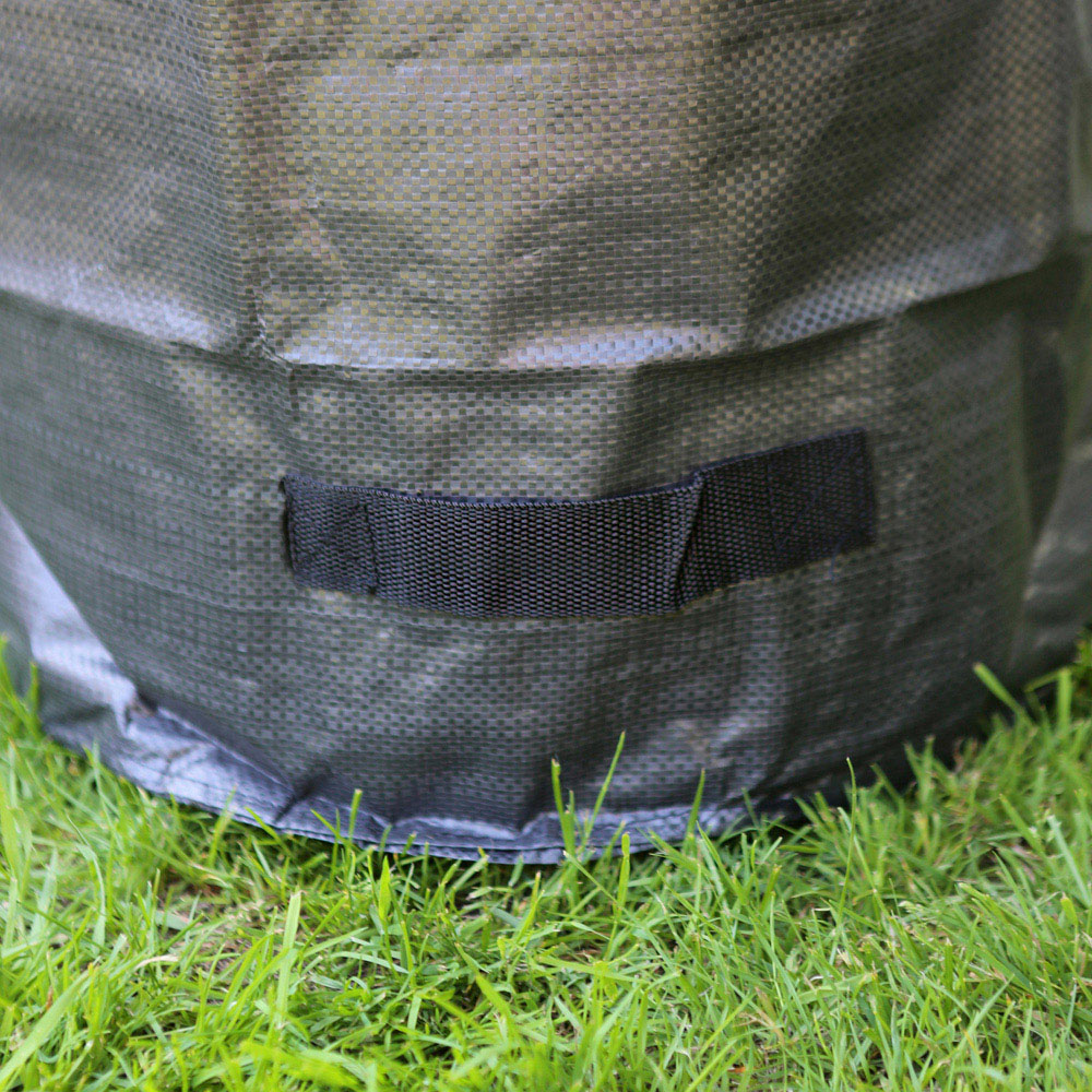 Harbour Housewares Black Heavy-Duty Garden Waste Bag 500L 2 Pack Image 4