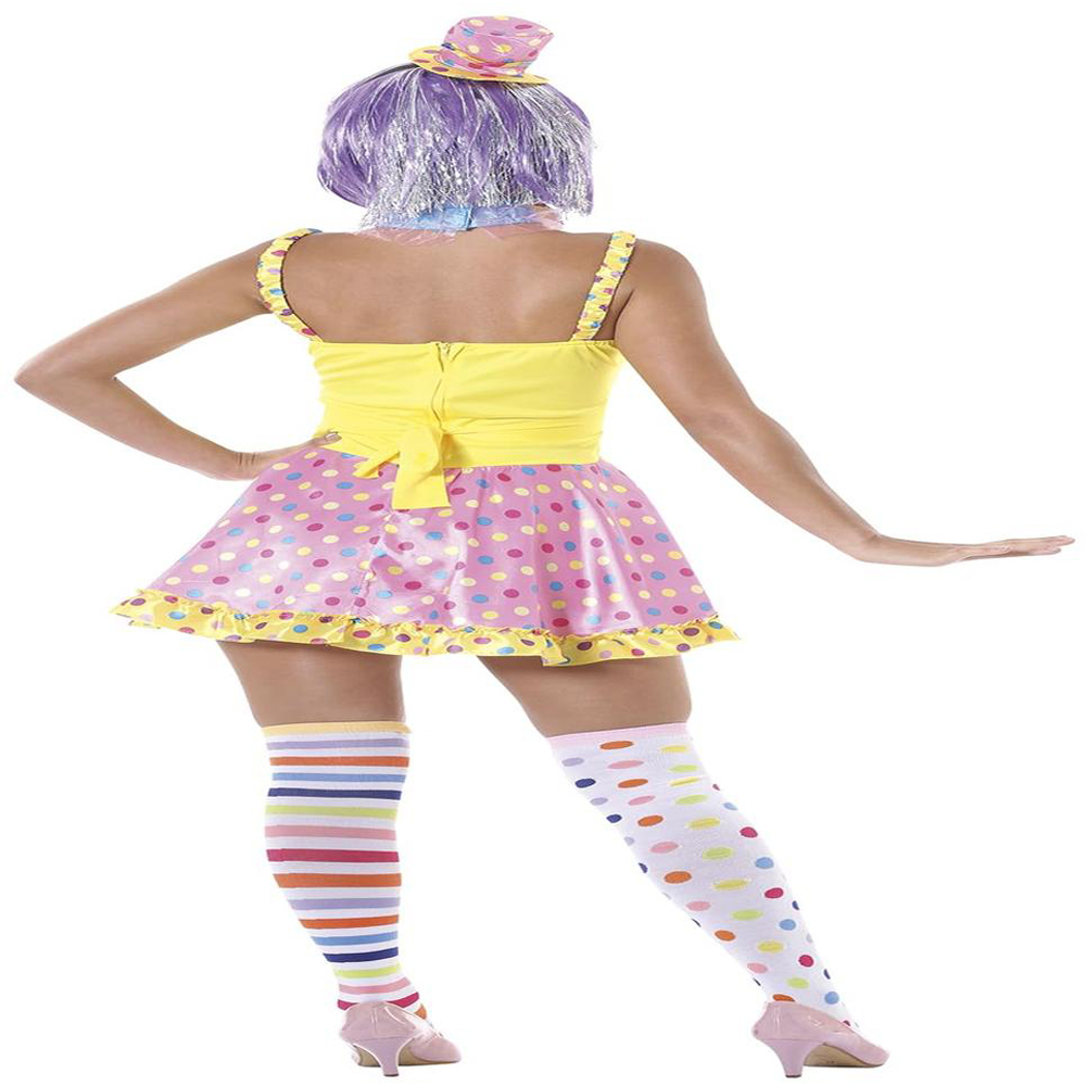 Fiestas Guirca Clown Multicolour Halloween Costume Small Image 3