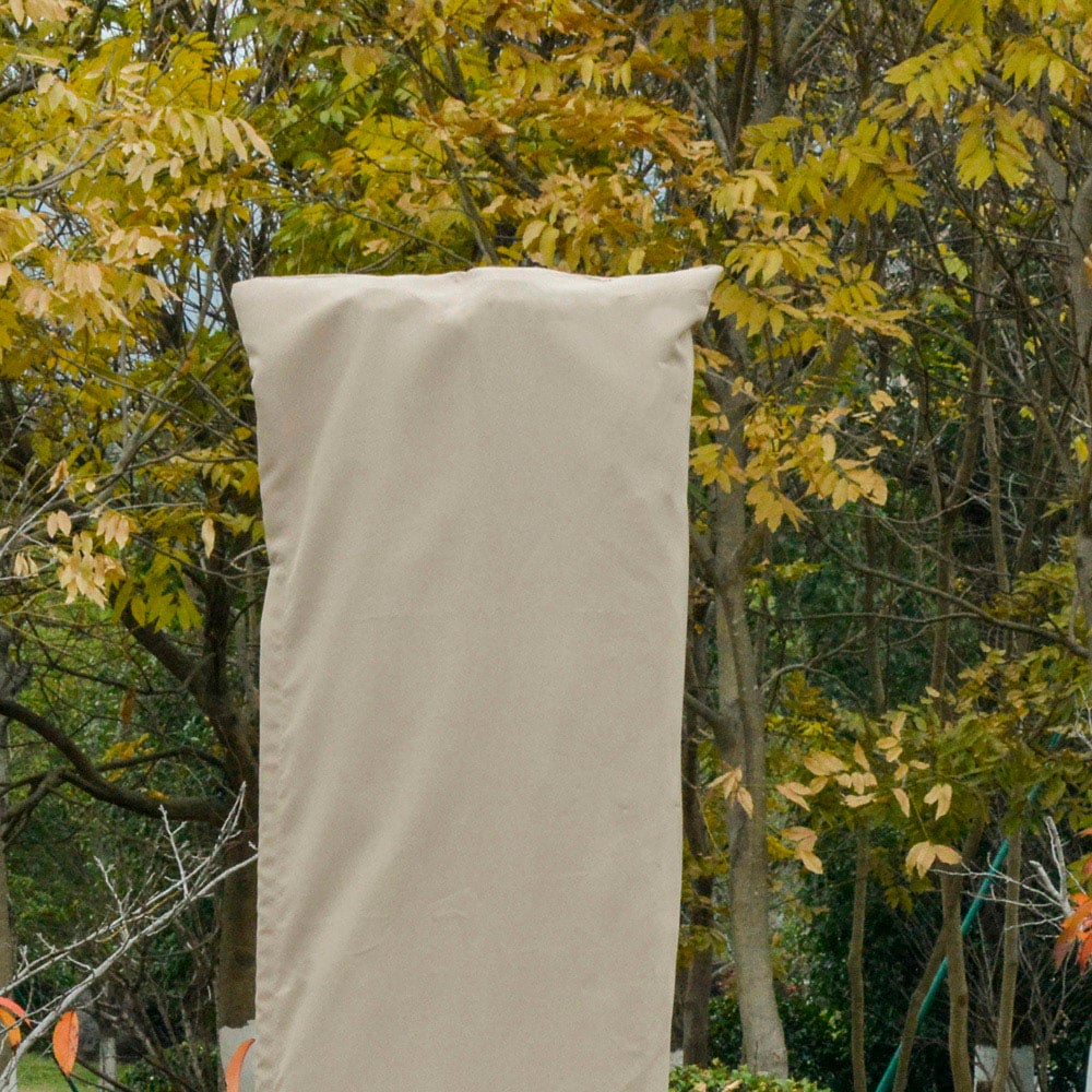 Outsunny Garden Parasol Cover with Rod and Zipper Image 4