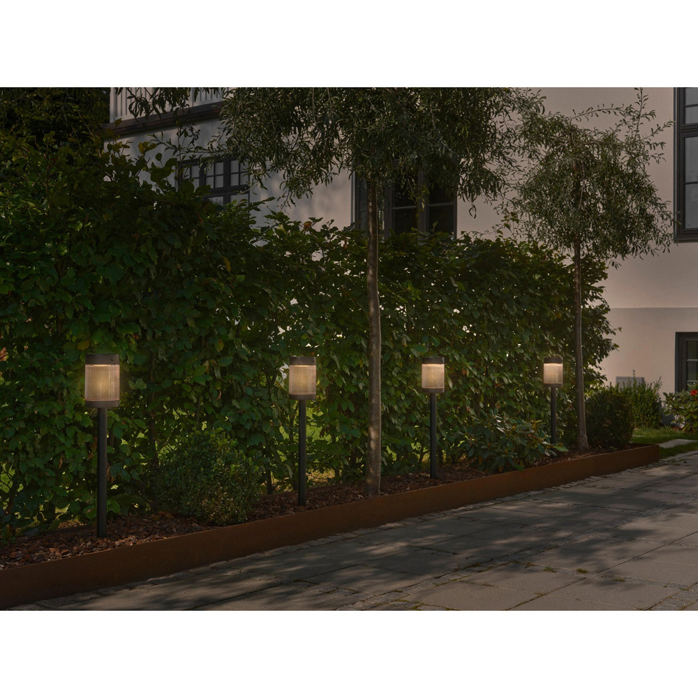 Nordlux Coupar Solar Black Garden Light Image 6