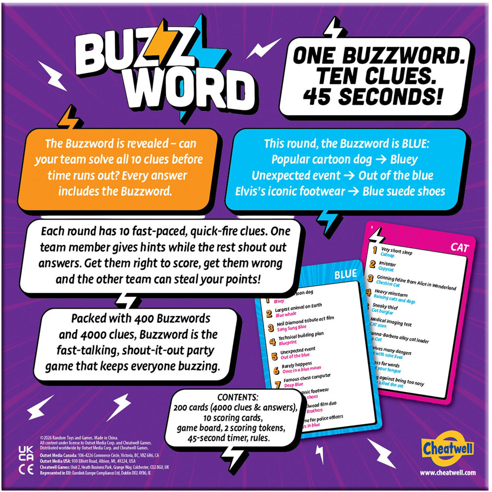 Buzzword Word Association Game Image 4