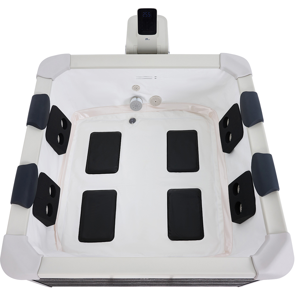 MSpa Oslo 6 Person Grey Rigid-Wall Hot Tub with Smart App Control and Remote-Controlled LED Image 5