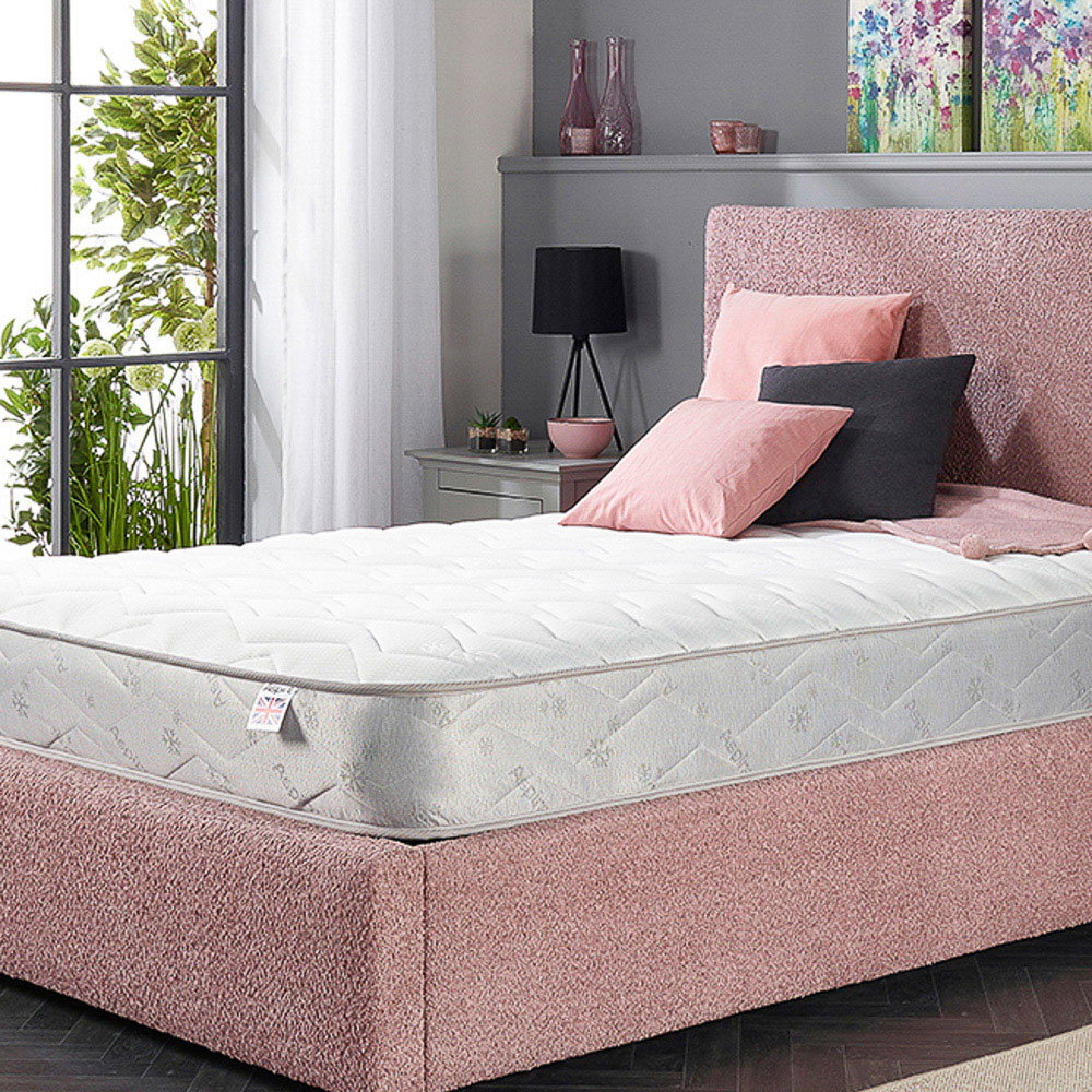 Aspire Double Cool Touch Diamond Memory Foam and Bonnell Spring Hybrid Mattress Image 9