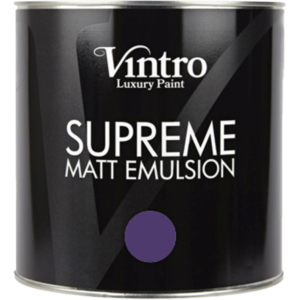 Vintro Paint Royal Purple Matt Emulsion Interior Paint 2.5L Image 2