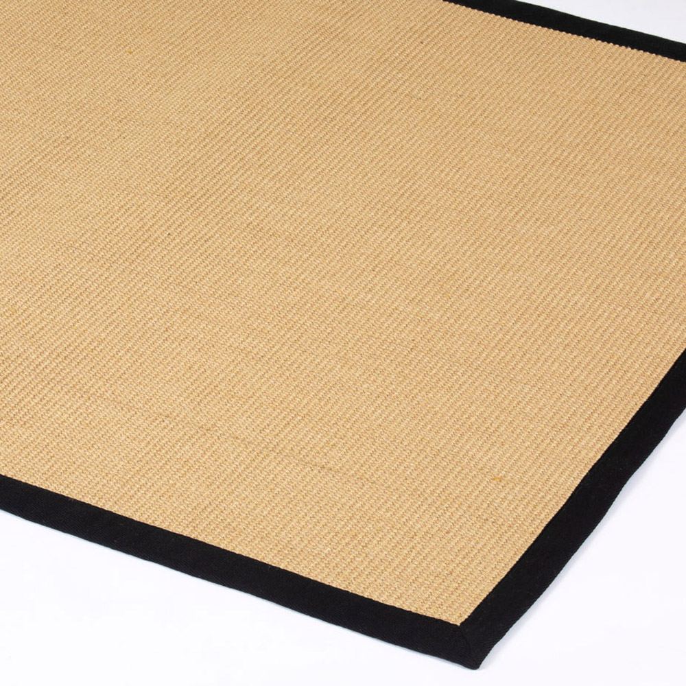 Esselle Home Swinton Black Sisal Jute Boucle Rug 200 x 290cm Image 3