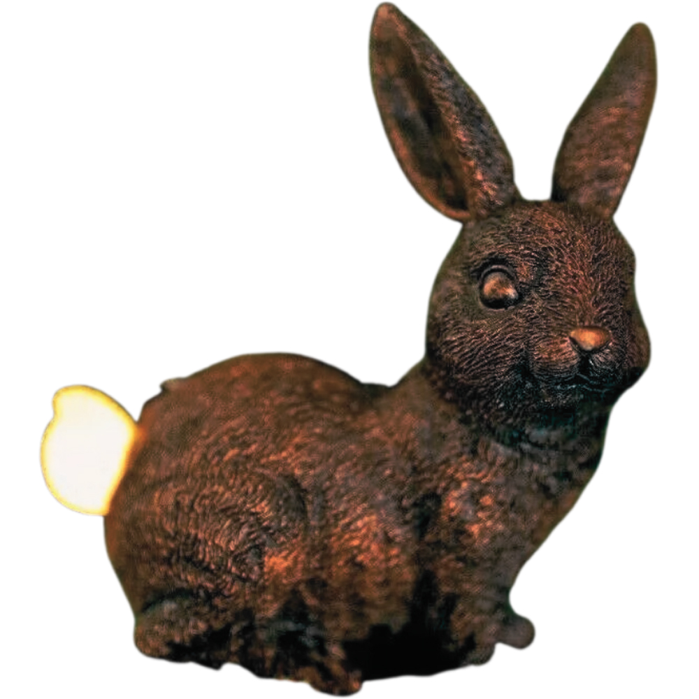 Garden Mile Solar LED Rabbit Garden Ornament Image 1