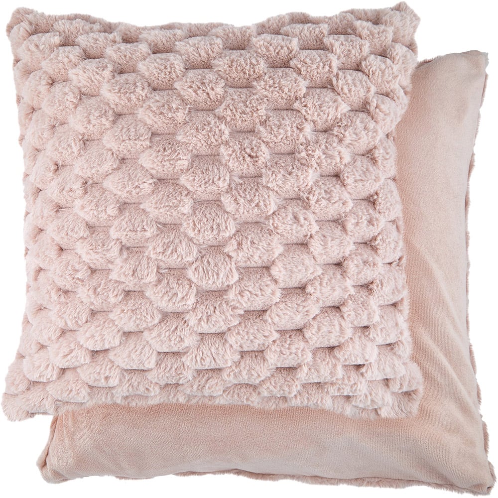 Serene Leah Collection Deluxe Blush Pink Cushion Cover 43 x 43cm Image