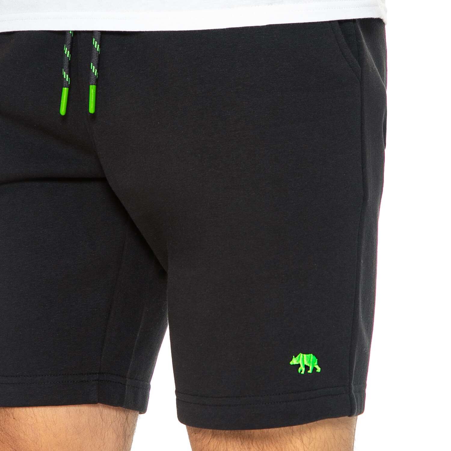 Bergamot Men's Sweatshorts  - Black / XXL Image 3