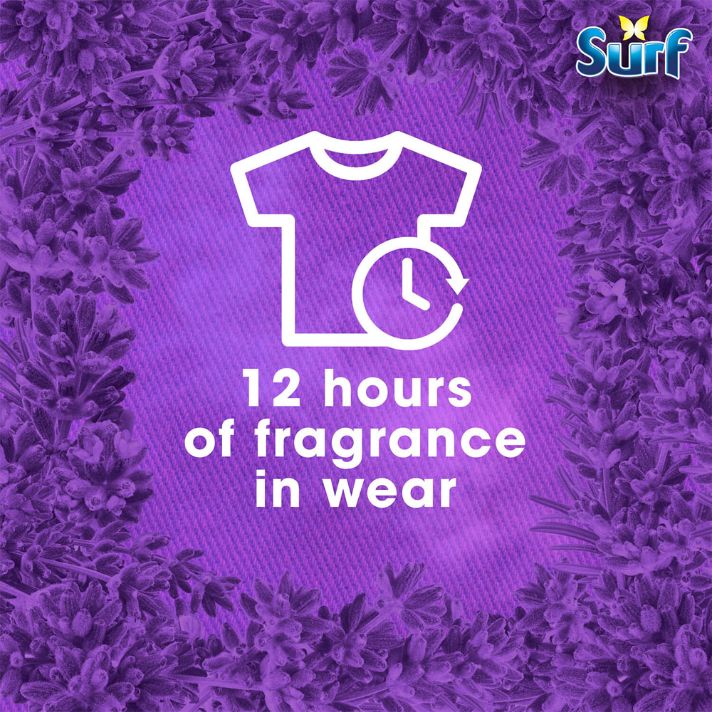 Surf Lavender and Spring Jasmine Laundry Powder 45 Washes 2.25kg 4 Pack Image 7