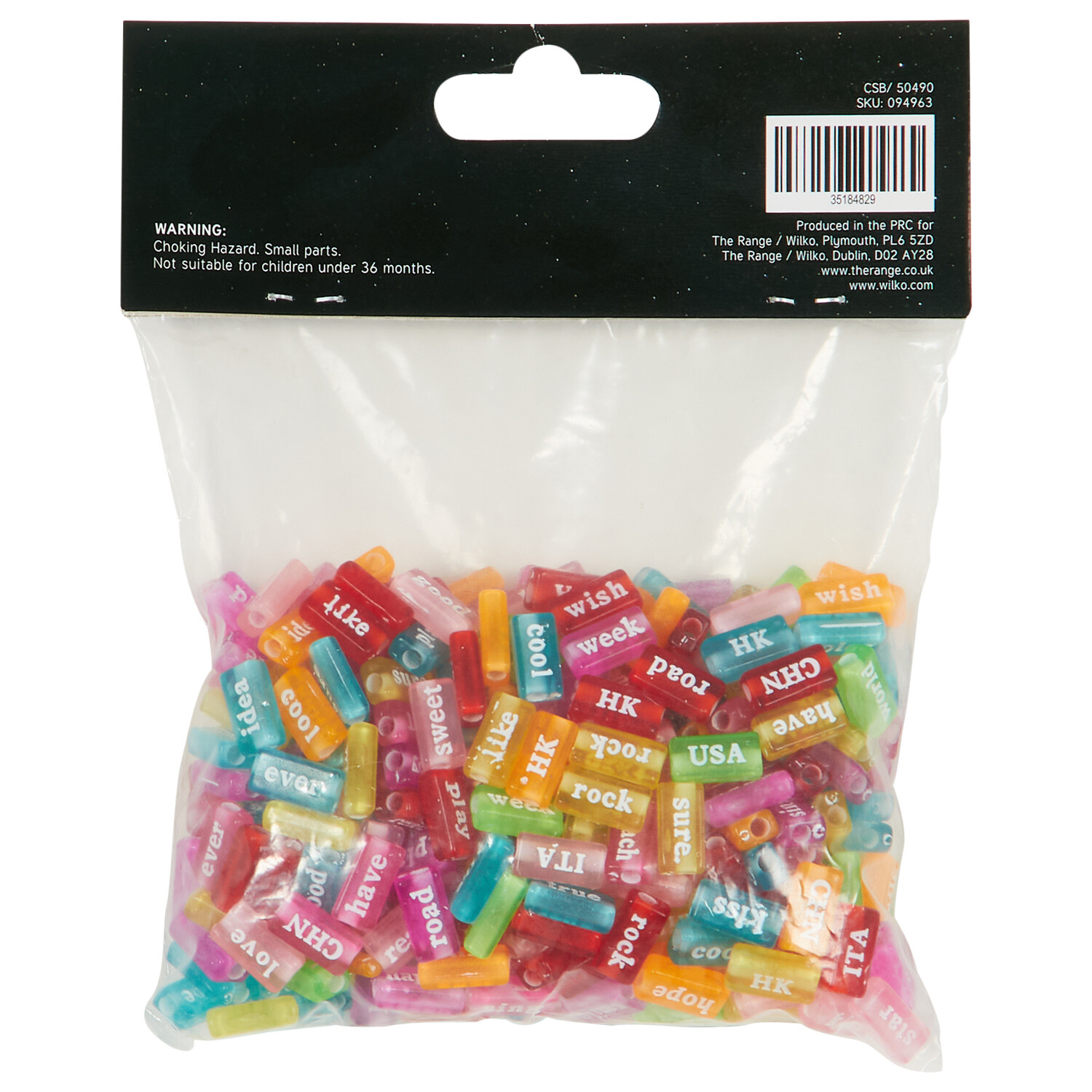 Word Beads - Multicolour Image 2