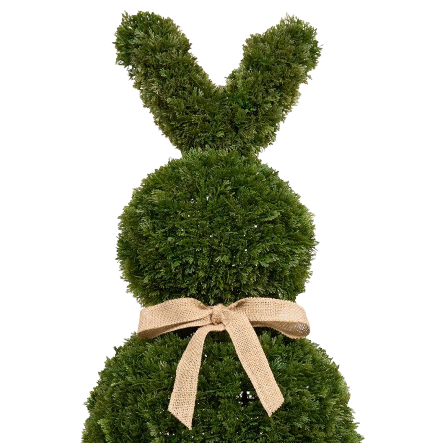 Topiary Bunny Artificial Potted Plant Green Image 6