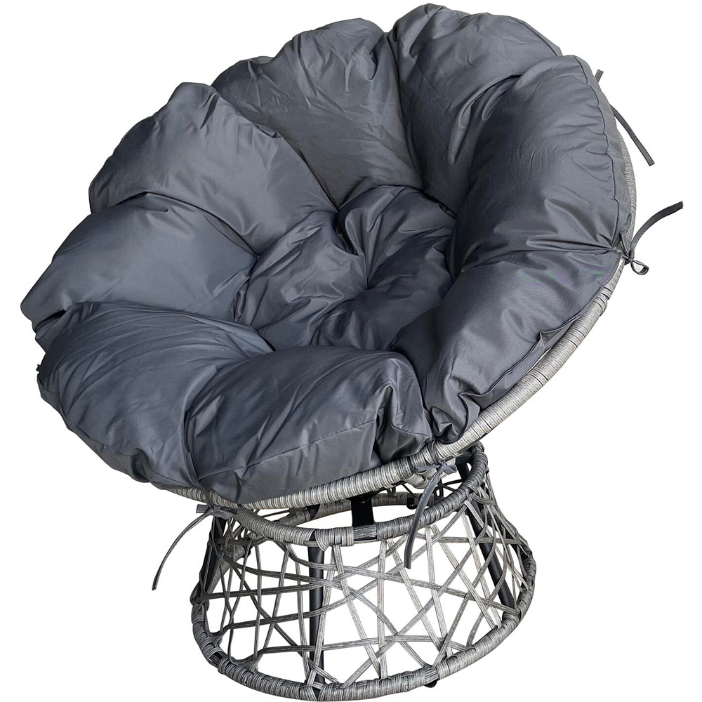 Miami Swivel Chair Set - Grey Image 5