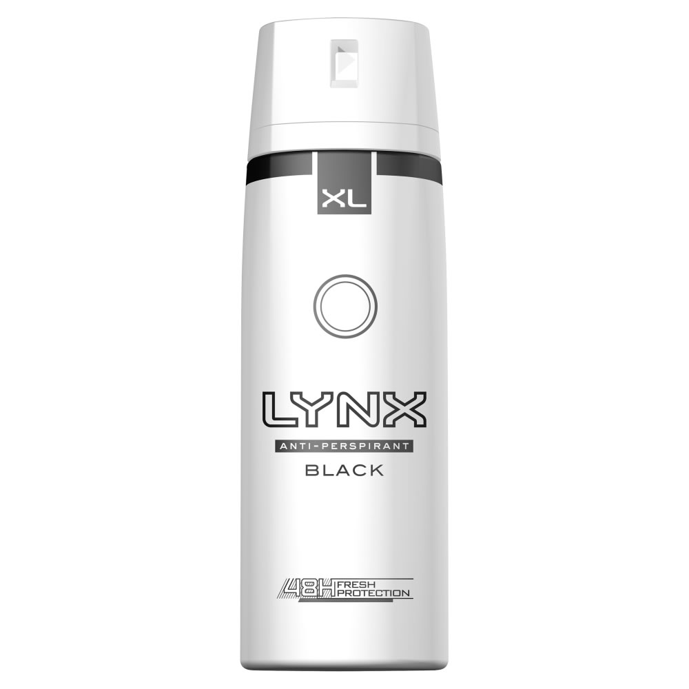 Lynx Dry Black Anti-Perspirant Deodorant 200ml Image