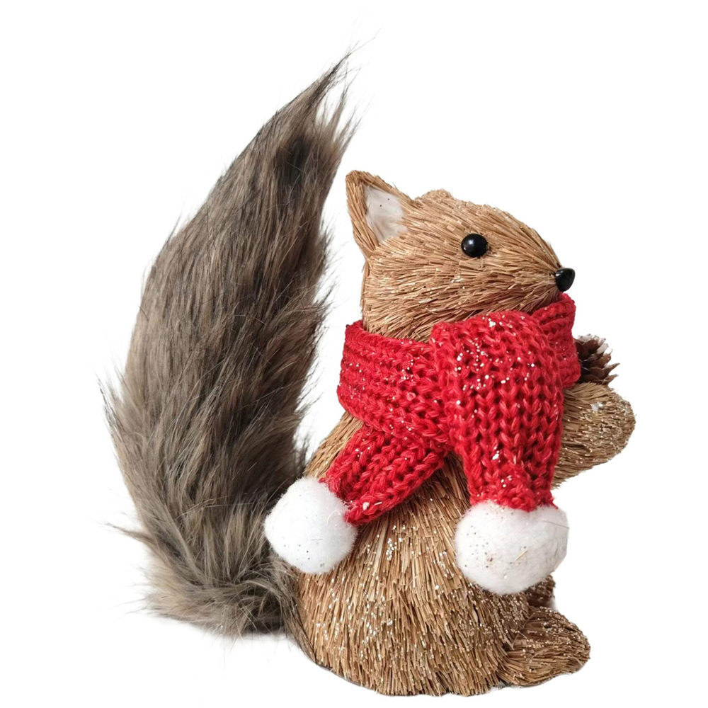Festive Cosy Squirrel Decoration Image 3