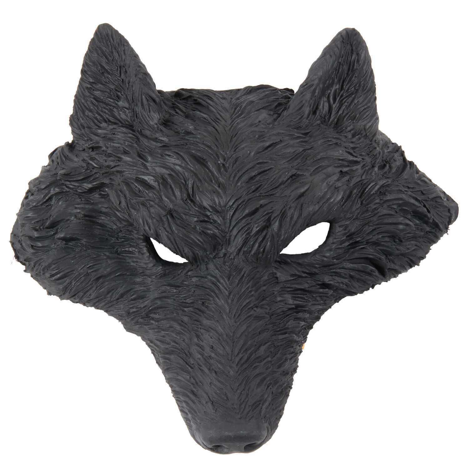 Halloween Half Mask Red or Black Image 6