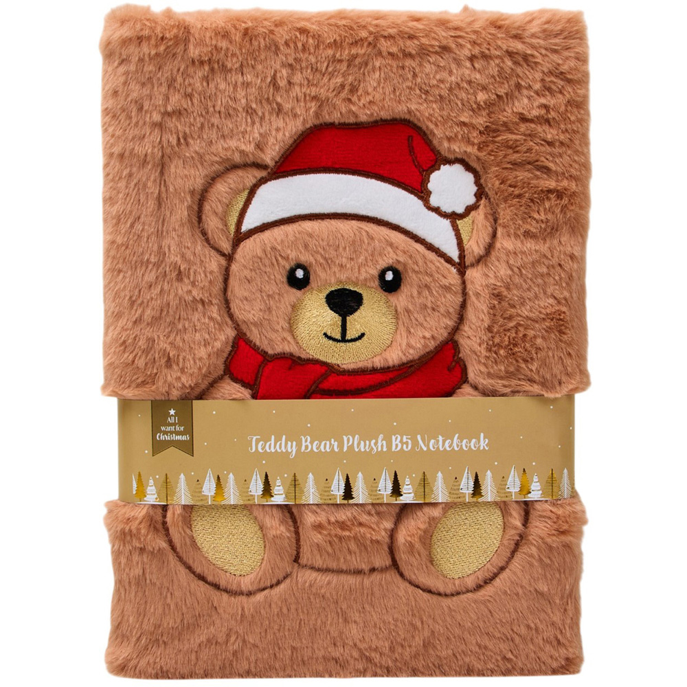 Teddy Bear Plush B5 Notebook Image 4