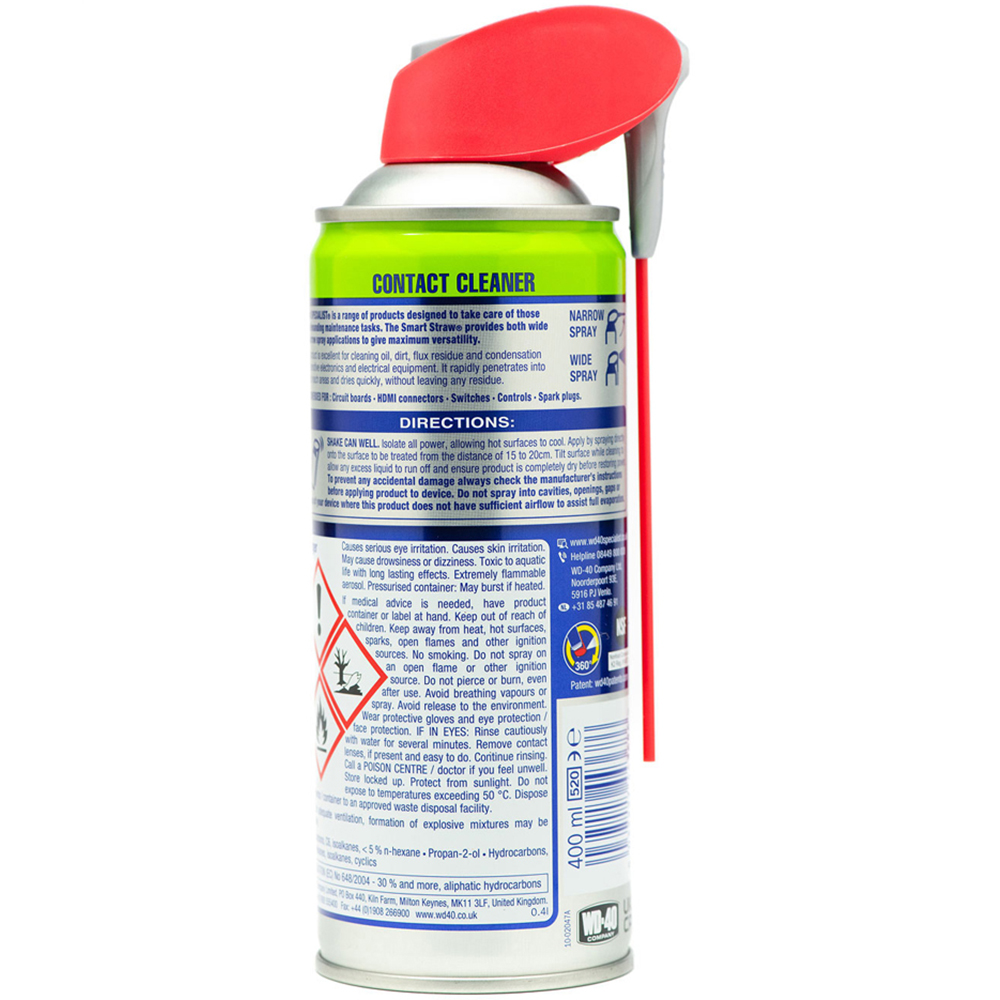 WD-40 Specialist Electronics Contact Cleaner Spray 400ml 3 Pack Image 3