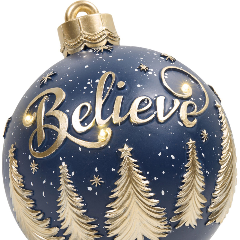 Believe Light Up Bauble Image 6