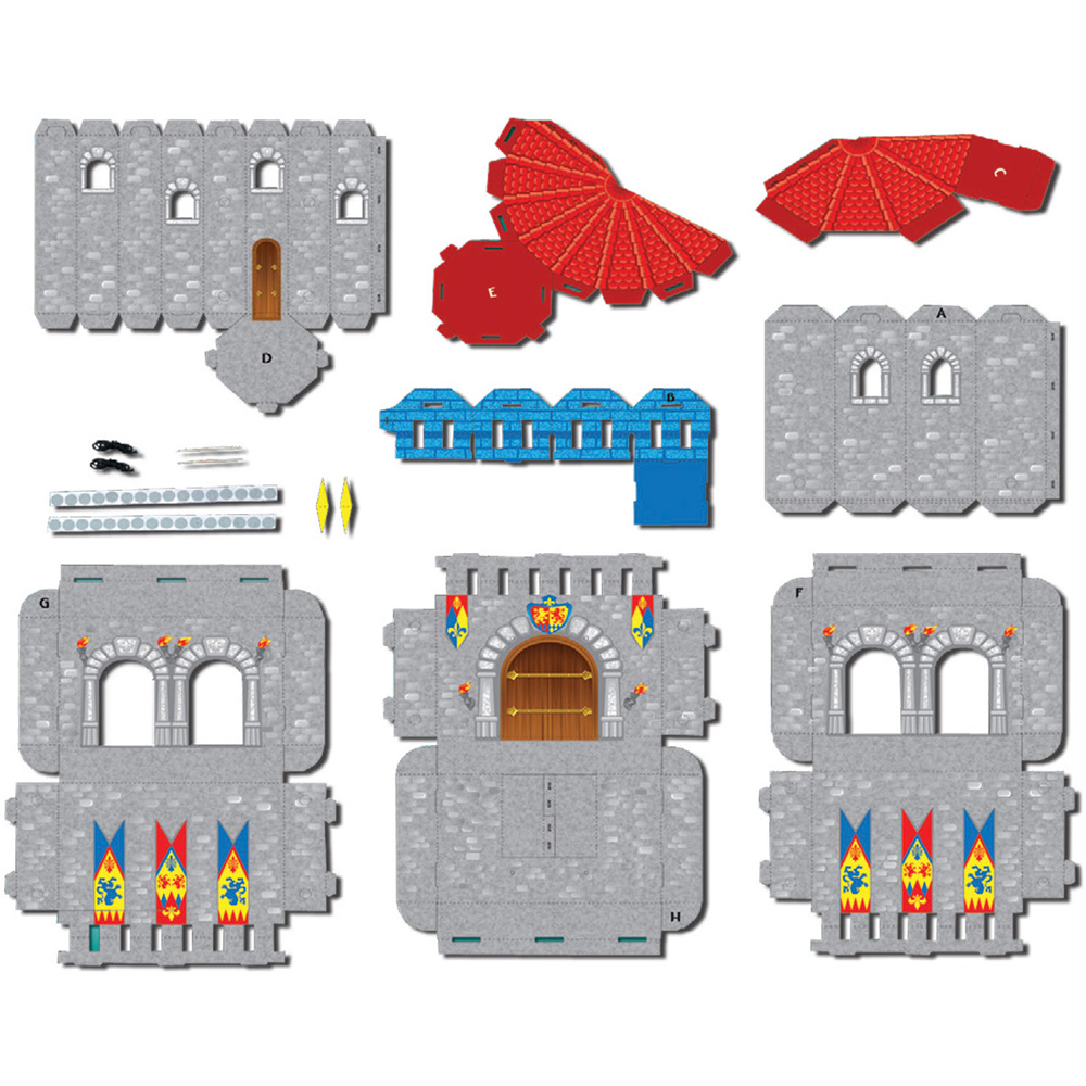 Small World Toys Make Your Own Knights Castle Kit Image 4