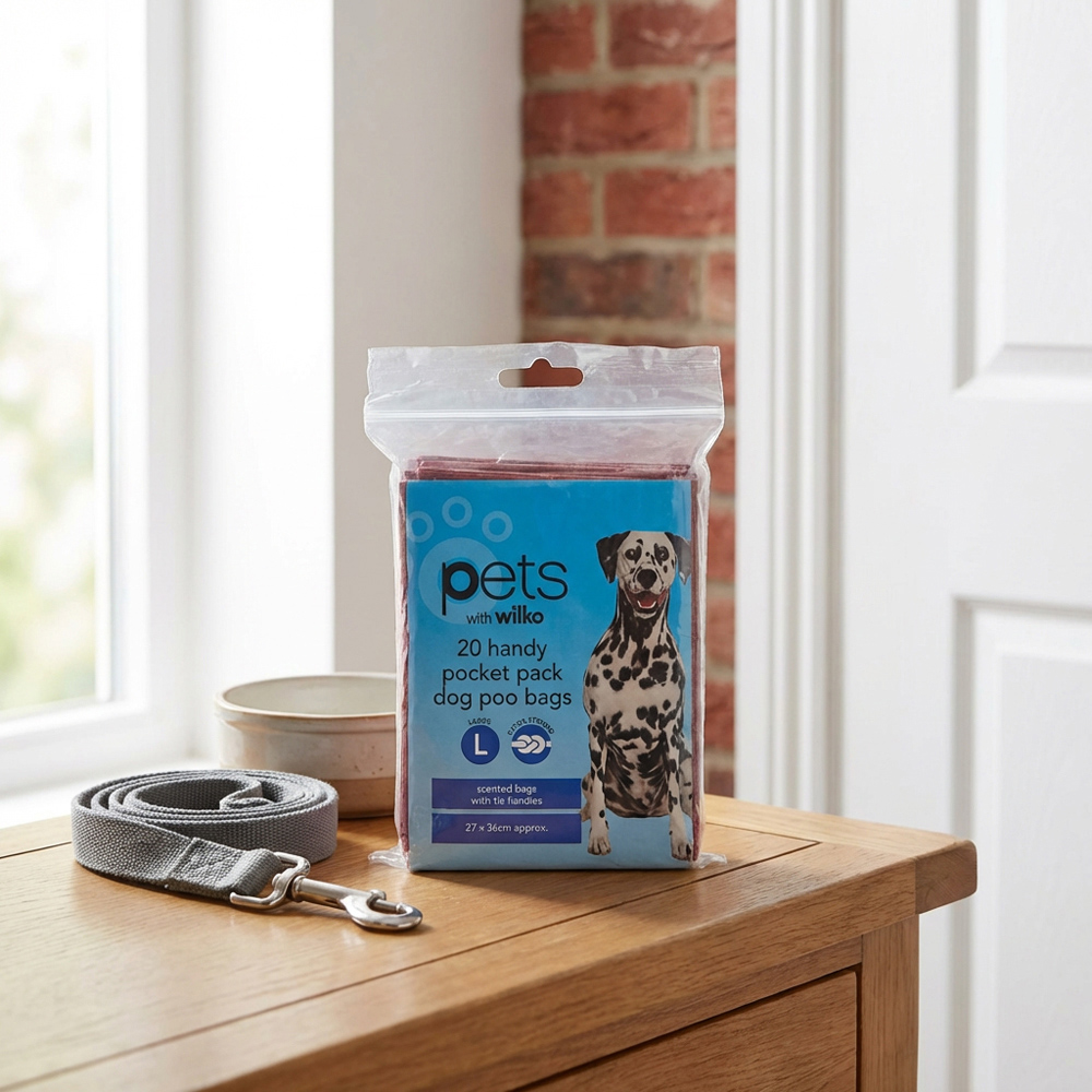 Wilko Dog Poo Bags 20 Pack Image 2