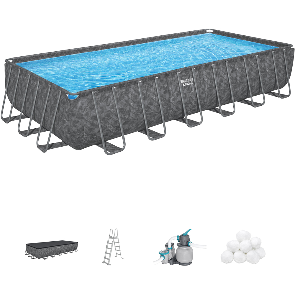 Bestway APX 365 Rectangular Pool Set 24 x 12ft x 52 inch Image 3