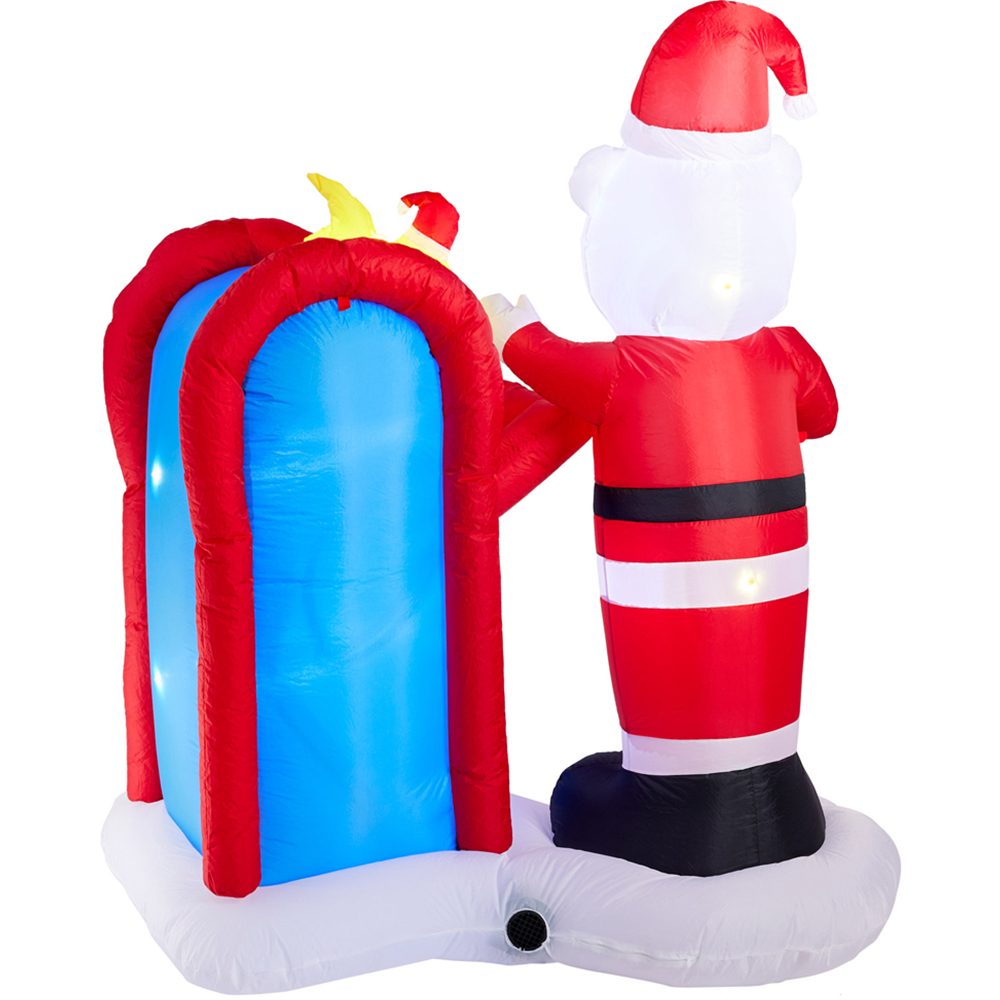 SO Christmas Inflatable Polar Bear with Post Box 5.9ft Image 3
