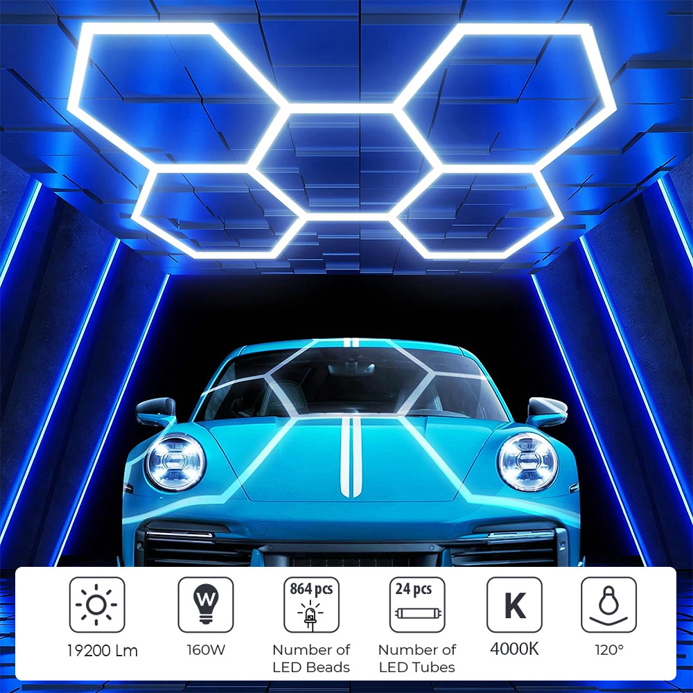 ENER-J 160W 4000K Car Showroom Light Image 7