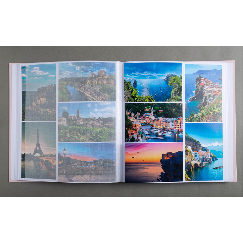 Exacompta AutentiK Candy Pink Photo Album 60 Sheets 300 Photos Image 2